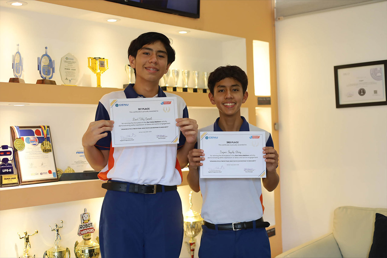 COPOL celebra triunfos en el evento de oratoria Our Voice Matters 2025