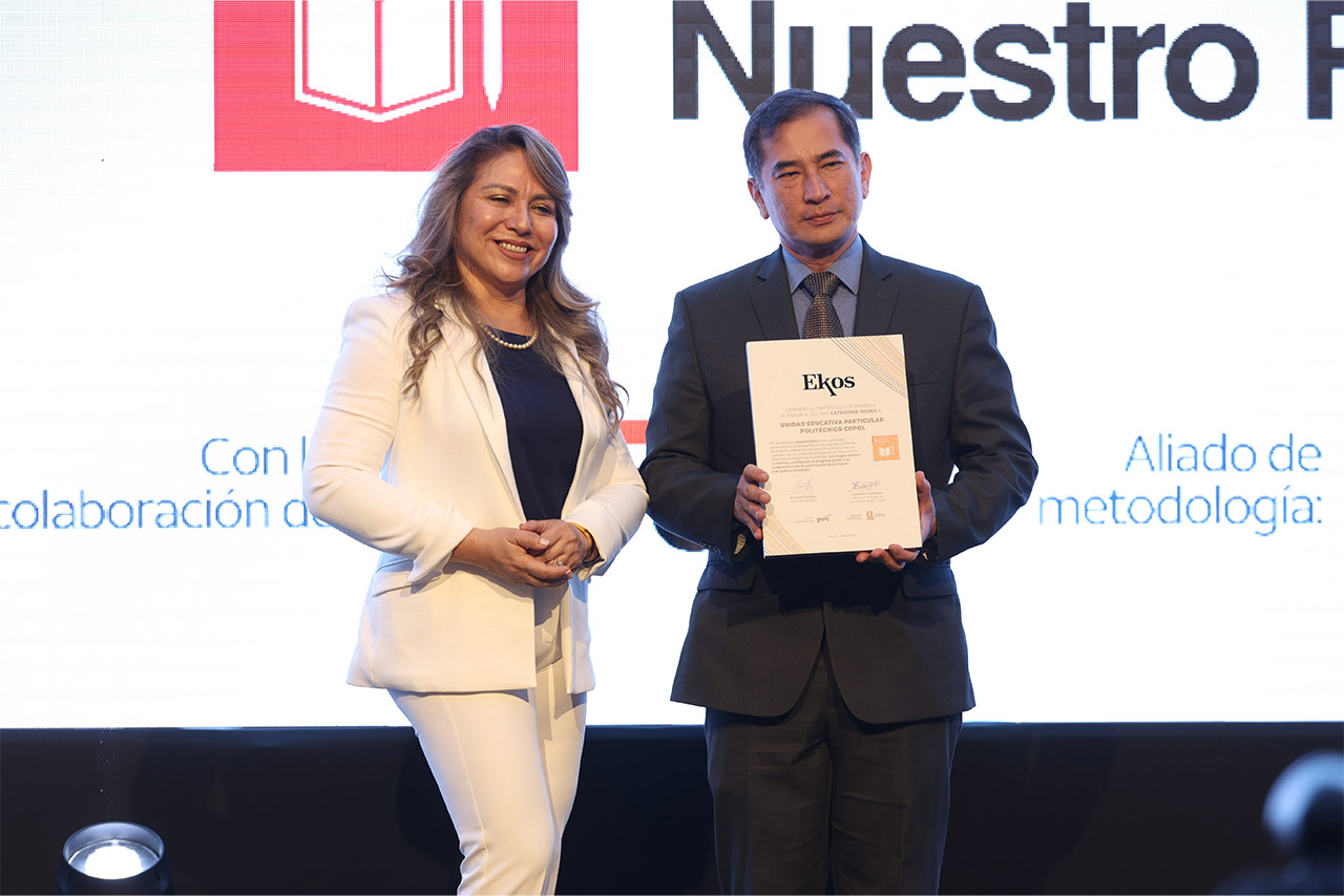 COPOL, primer colegio de la Costa en recibir esta certificación para proyectos alineados a los ODS, es reconocido en la Kumbre de Sostenibilidad 2026 por el impacto de Nuestro Reto