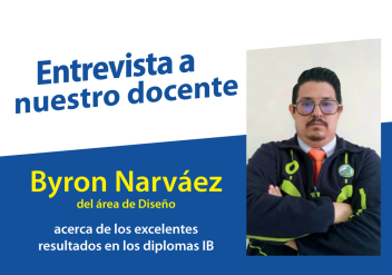 Entrevista a nuestro docente Byron Narváez