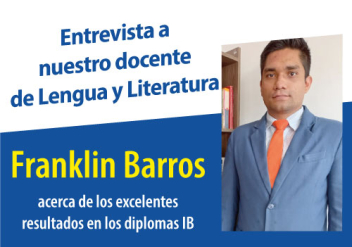 Entrevista a nuestro docente Franklin Barros